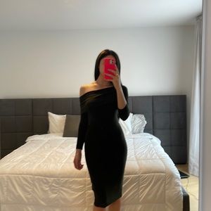 FOREVER21 Dark Green Knit Dress NWOT